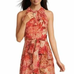 New 𧨠Alex Marie Helen Foiled Floral Print Sleeveless Crew Neck Tiered Ruffle Front Tie Waist Maxi π Dress Red Rust π 7 New 𧨠Alex Marie Helen Foiled Floral Print Sleeveless Crew Neck Tiered Ruffle Front Tie Waist Maxi π Dress Red Rust π -Alex Marie Shop unnamed file 1014