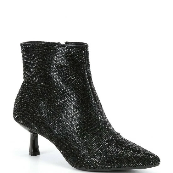 Outlet π€© Alex Marie Gamina Rhinestone Embellished Booties Black β 7 Outlet π€© Alex Marie Gamina Rhinestone Embellished Booties Black β - Image 7
