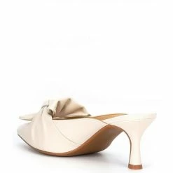 Best Pirce ⌛ Alex Marie Audrene Leather Point Toe Bow Mules Cloud White 💯 -Alex Marie Shop unnamed file 1104