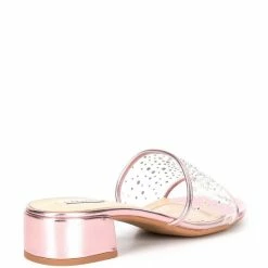 Best Pirce 🎉 Alex Marie Caralyn Clear Rhinestone Metallic Block Heel 🩴 Sandals Clear/blue Glass 🔔 -Alex Marie Shop unnamed file 1167