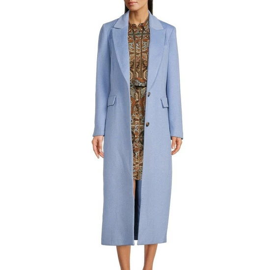 Flash Sale ๐ Alex Marie Estelle Wool Blend Long Sleeve Notch Lapel ๐งฅ Coat Bluebird ๐ 1 Flash Sale ๐ Alex Marie Estelle Wool Blend Long Sleeve Notch Lapel ๐งฅ Coat Bluebird ๐