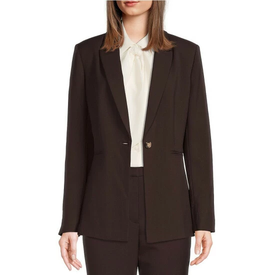 Promo 🥰 Alex Marie Liza Anywhere Everywhere Peak Lapel Blazer Sandstone Tan 🎉 6 Promo 🥰 Alex Marie Liza Anywhere Everywhere Peak Lapel Blazer Sandstone Tan 🎉 - Image 6