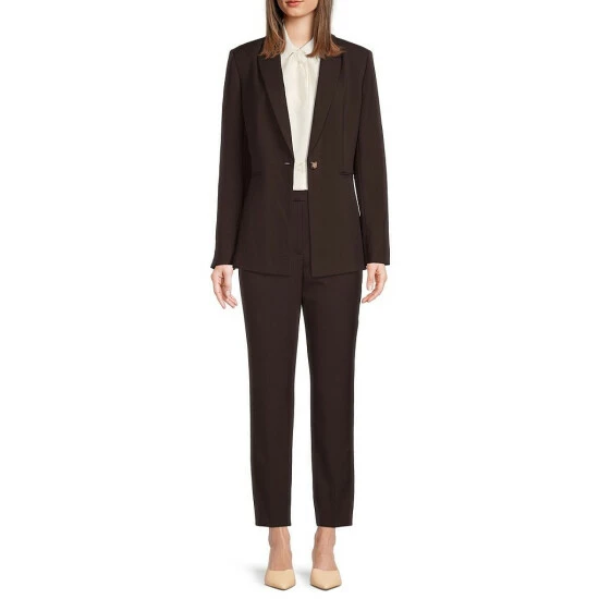 Promo 🥰 Alex Marie Liza Anywhere Everywhere Peak Lapel Blazer Sandstone Tan 🎉 8 Promo 🥰 Alex Marie Liza Anywhere Everywhere Peak Lapel Blazer Sandstone Tan 🎉 - Image 8