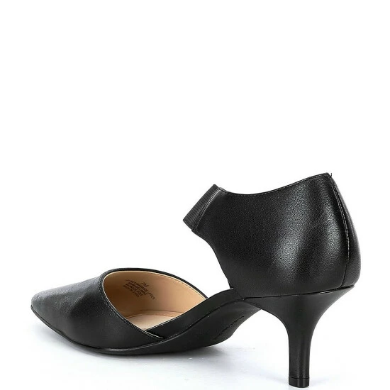 Outlet ๐ Alex Marie Brandlin Leather Asymmetrical Strap Pumps Black ๐ 3 Outlet ๐ Alex Marie Brandlin Leather Asymmetrical Strap Pumps Black ๐ - Image 3