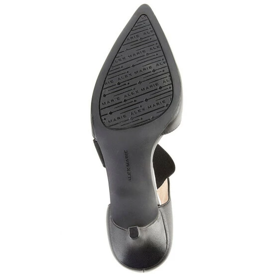Outlet ๐ Alex Marie Brandlin Leather Asymmetrical Strap Pumps Black ๐ 6 Outlet ๐ Alex Marie Brandlin Leather Asymmetrical Strap Pumps Black ๐ - Image 6