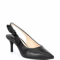 Coupon ⭐ Alex Marie Aaileen Bow Leather Slingback Pumps Black Leather ✔️ -Alex Marie Shop unnamed file 178