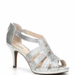 Best reviews of ๐ Alex Marie Leeanne Hotfix ๐ Dress Platform ๐ฉด Sandals Silver ๐