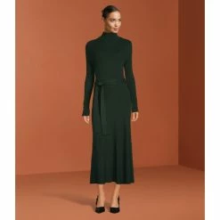 New 😍 Alex Marie Tabby Turtleneck Tie Belt Sweater 👗 Dress Pine 🌟 -Alex Marie Shop unnamed file 247