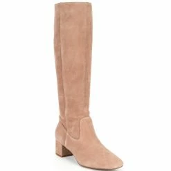 Deals ⌛ Alex Marie Prizelle Tall Shaft Suede 🥾 Boots Piazza Taupe ❤️