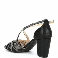 Top 10 😀 Alex Marie Hashleigh Metallic Mesh Jeweled 👗 Dress 🩴 Sandals Black ⌛ -Alex Marie Shop unnamed file 250