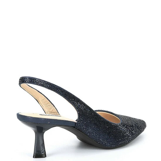 Cheapest 𧨠Alex Marie Garielle Hotfix Rhinestone Slingback Pumps Seaport Navy π 2 Cheapest 𧨠Alex Marie Garielle Hotfix Rhinestone Slingback Pumps Seaport Navy π - Image 2