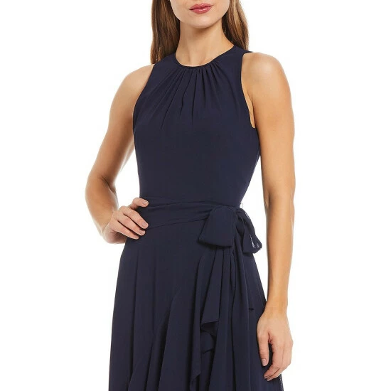 Cheapest 🔔 Alex Marie Colette Sleeveless Keyhole Crew Neck Tie Waist Tiered Ruffle Hem Maxi Gown Royal Blue 😉 7 Cheapest 🔔 Alex Marie Colette Sleeveless Keyhole Crew Neck Tie Waist Tiered Ruffle Hem Maxi Gown Royal Blue 😉 - Image 7