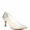 Budget 🧨 Alex Marie Amelie Clear Rhinestone Pumps Soft Gold/clear 🧨