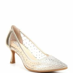 Budget 🧨 Alex Marie Amelie Clear Rhinestone Pumps Soft Gold/clear 🧨 -Alex Marie Shop unnamed file 306