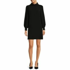 Deals 🎉 Alex Marie Heidi Cowl Neck Long Sleeve Social 👗 Dress Black ❤️ -Alex Marie Shop unnamed file 35