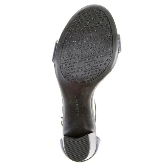 Best Pirce 💯 Alex Marie Halmar Ankle Strap Leather Block Heel 🩴 Sandals Black 🌟 6 Best Pirce 💯 Alex Marie Halmar Ankle Strap Leather Block Heel 🩴 Sandals Black 🌟 - Image 6