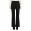 Hot Sale ⌛ Alex Marie Mia Straight Leg Flat Front Ponte Pants Black 🎁