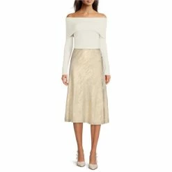 Outlet β Alex Marie Gracie Metallic Swing π Skirt White/gold π₯° 6 Outlet β Alex Marie Gracie Metallic Swing π Skirt White/gold π₯° -Alex Marie Shop unnamed file 395