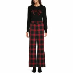 Best Sale 😍 Alex Marie Merry Embroidered Script Crew Neck Long Sleeve Festive Sweater Black ⭐ 5 Best Sale 😍 Alex Marie Merry Embroidered Script Crew Neck Long Sleeve Festive Sweater Black ⭐ -Alex Marie Shop unnamed file 503