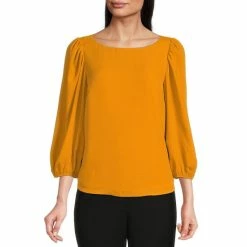 Buy ⭐ Alex Marie Lori Round Neck 3/4 Sleeve Elastic Cuff Blouse Black 🔥 18 Buy ⭐ Alex Marie Lori Round Neck 3/4 Sleeve Elastic Cuff Blouse Black 🔥 -Alex Marie Shop unnamed file 546