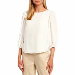 Buy ⭐ Alex Marie Lori Round Neck 3/4 Sleeve Elastic Cuff Blouse Black 🔥 19 Buy ⭐ Alex Marie Lori Round Neck 3/4 Sleeve Elastic Cuff Blouse Black 🔥 -Alex Marie Shop unnamed file 547