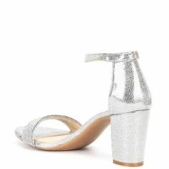 Buy 🤩 Alex Marie HalmarTwo Rhinestone Strap Block Heel 🩴 Sandals Silver 🧨 -Alex Marie Shop unnamed file 587