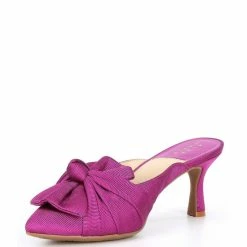 Best Pirce 🎁 Alex Marie Audrene Point Toe Bow Mules Black 👏 -Alex Marie Shop unnamed file 59