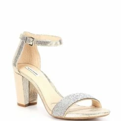Buy 🤩 Alex Marie HalmarTwo Rhinestone Strap Block Heel 🩴 Sandals Silver 🧨 -Alex Marie Shop unnamed file 593