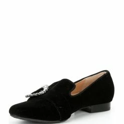 Buy 💯 Alex Marie Andrean Velvet Jewel Buckle Loafers Black 😀 -Alex Marie Shop unnamed file 646