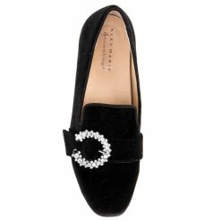 Buy 💯 Alex Marie Andrean Velvet Jewel Buckle Loafers Black 😀 -Alex Marie Shop unnamed file 647