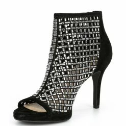 New ✨ Alex Marie Livia Suede Embellished Peep Toe Platform Shooties Black 🎉 9 New ✨ Alex Marie Livia Suede Embellished Peep Toe Platform Shooties Black 🎉 -Alex Marie Shop unnamed file 668