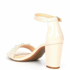 Coupon 😍 Alex Marie HalmarThree Patent Pearl Strap Block Heel 🩴 Sandals Powder Pink ⌛ -Alex Marie Shop unnamed file 717