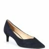 Cheap 🎉 Alex Marie Noelli Suede Pointed Toe Pumps Seaport Navy 🤩