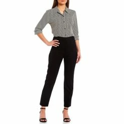 Cheapest 👏 Alex Marie Piper Crepe De Chine Stripe Point Collar Long Sleeve Button Front Blouse 😉 -Alex Marie Shop unnamed file 883