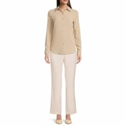Best Pirce ⭐ Alex Marie Piper Solid Button Down Collar Long Sleeve Blouse Sandstone Tan ⭐ 11 Best Pirce ⭐ Alex Marie Piper Solid Button Down Collar Long Sleeve Blouse Sandstone Tan ⭐ -Alex Marie Shop unnamed file 905