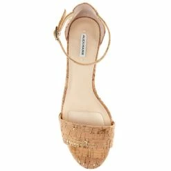 Cheap 🧨 Alex Marie MairiTwo Cork Ankle Strap Wedge 🩴 Sandals Natural/gold ⭐ -Alex Marie Shop unnamed file 965