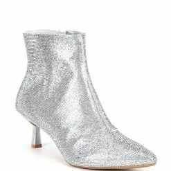 Outlet 🤩 Alex Marie Gamina Rhinestone Embellished Booties Black ⭐